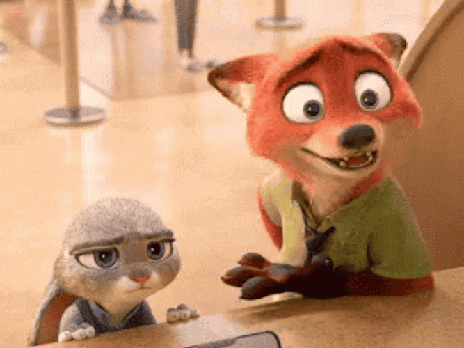 Joke Over Head Nick Wilde Zootopia GIF