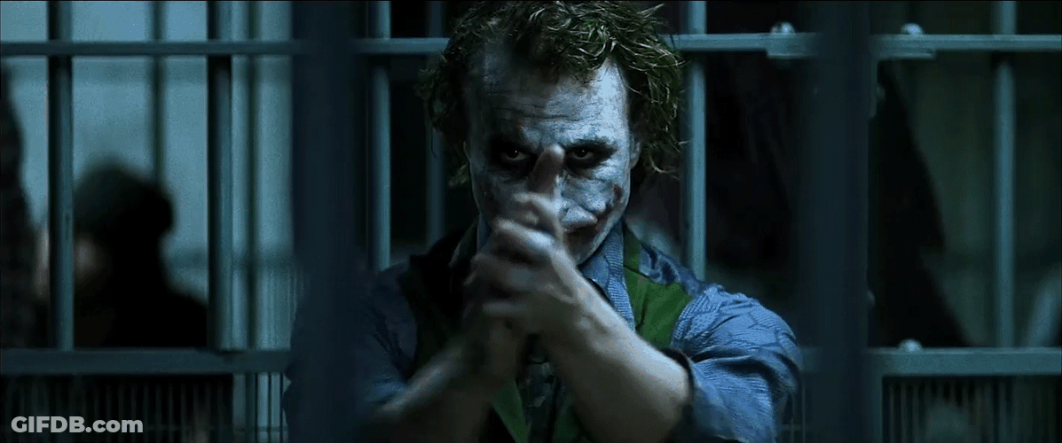 Joker Clap Batman GIF