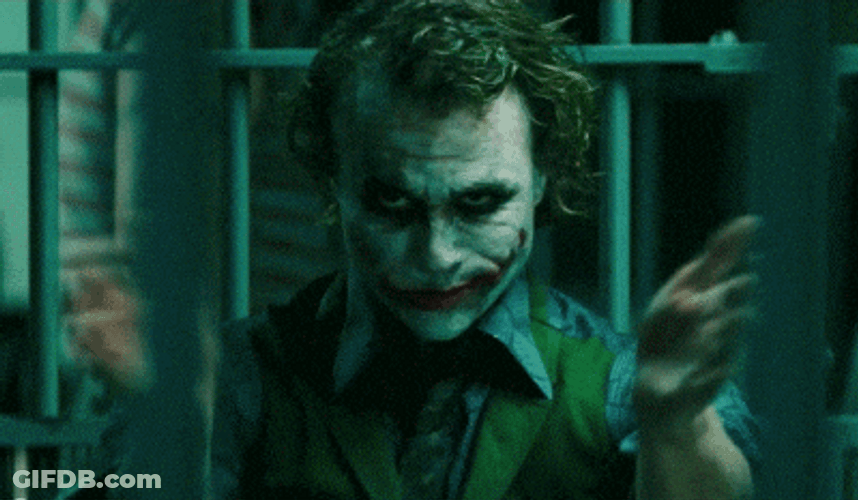 Joker Claps GIF