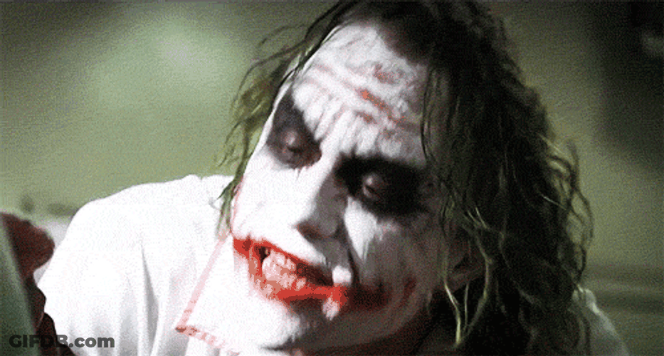 Joker Explaining The Dark Knight GIF