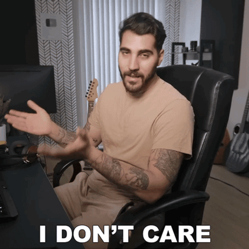 Joker Fark Etmez Dont Care Etmez GIF