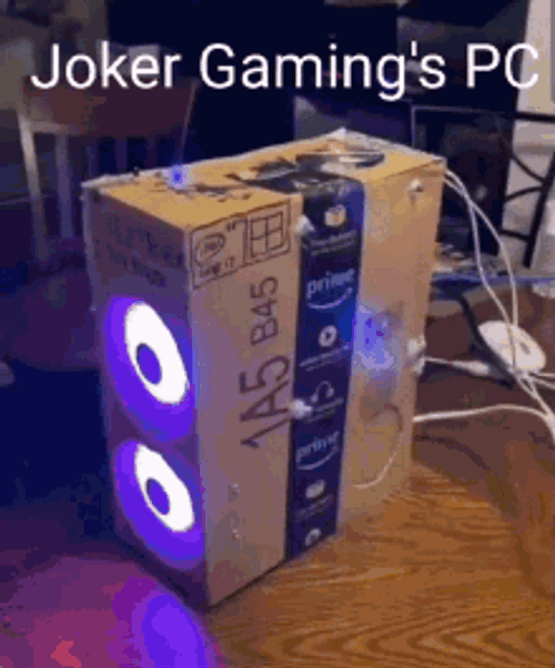 Joker Gaming PC CPU GIF