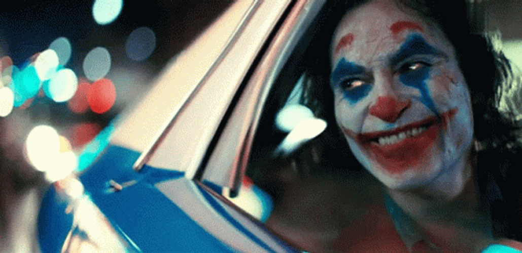 Joker Happily Smiling GIF