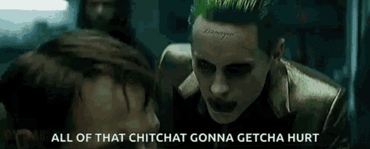 Joker Interrogate GIF