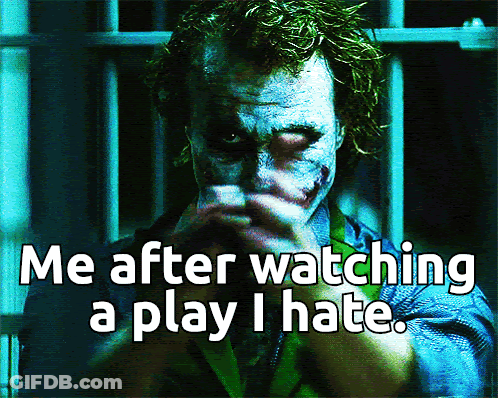 Joker Me After Watching A Play I Hate GIF