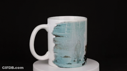 Joker Mug With Joker Text GIF
