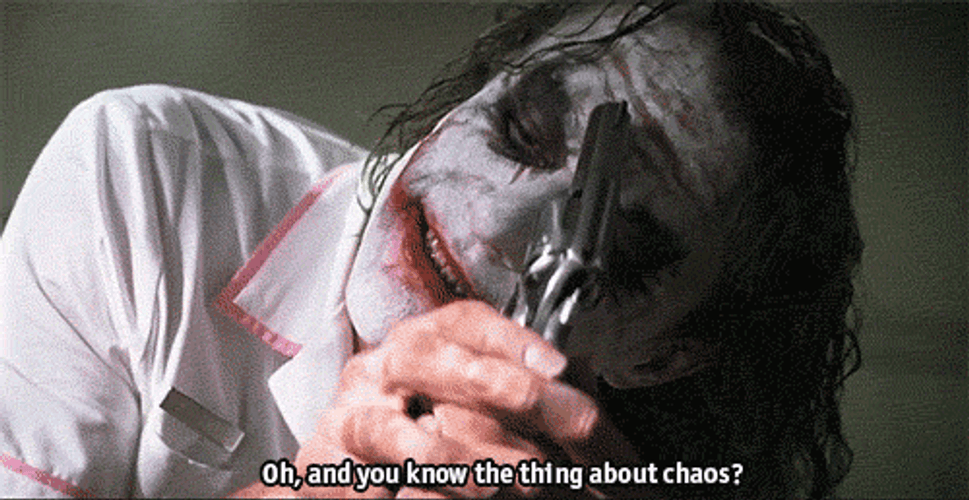 Joker Pointing Gun At His Forehead GIF