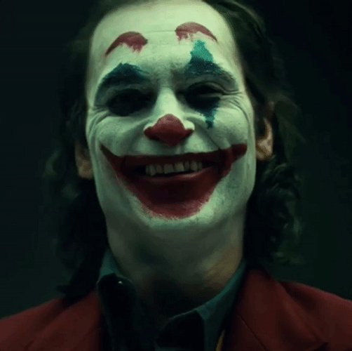 Joker Raising His Eyebrow GIF