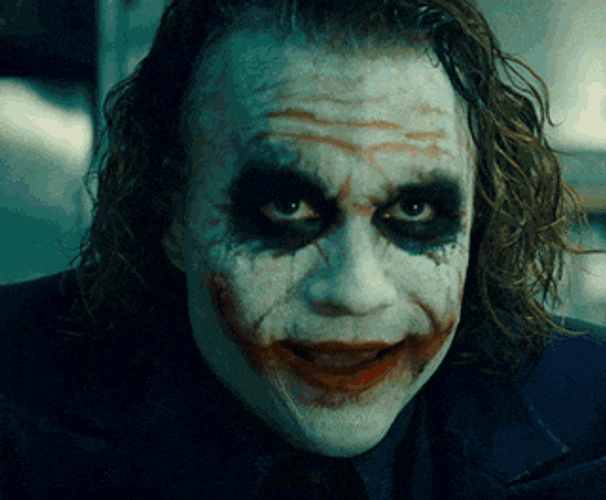 Joker's Insanity Shown To Parties GIF