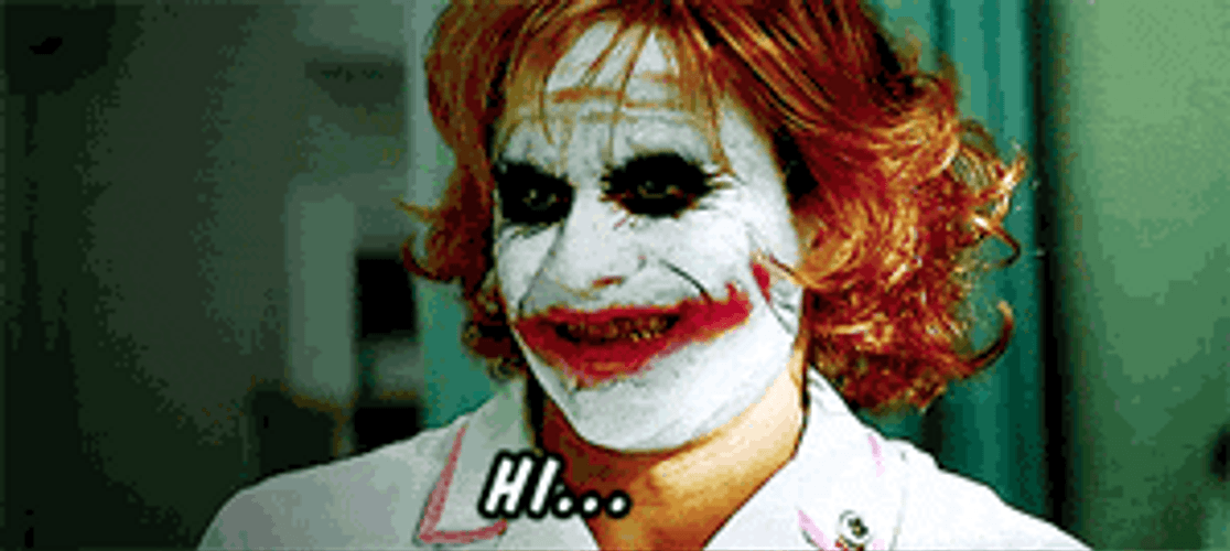 Joker Saying Hi GIF