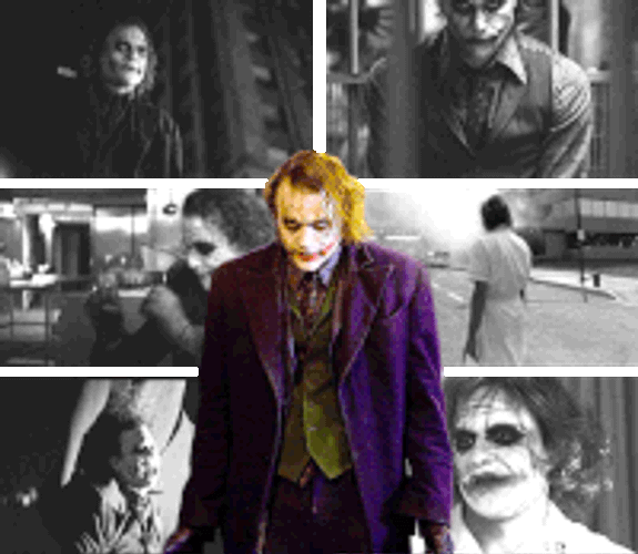 Joker Smiles Sticker GIF