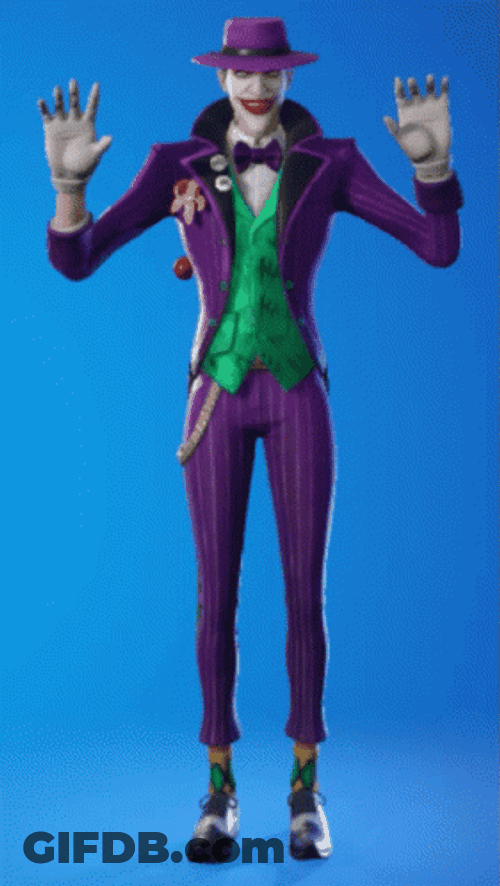Joker Variant Fortnite Dances GIF