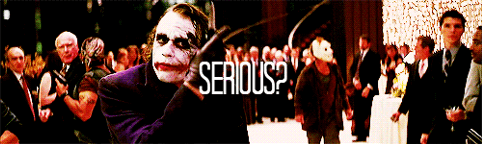 Joker Walking In Red Carpet Why So Serious GIF