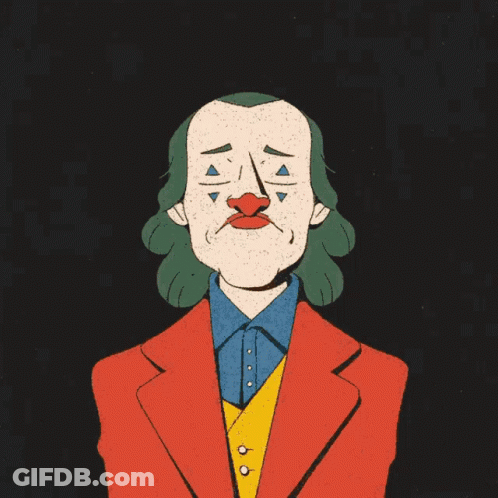 Joker Wearing Red Suit GIF