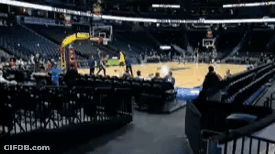 Jokic Adjusting Camera GIF