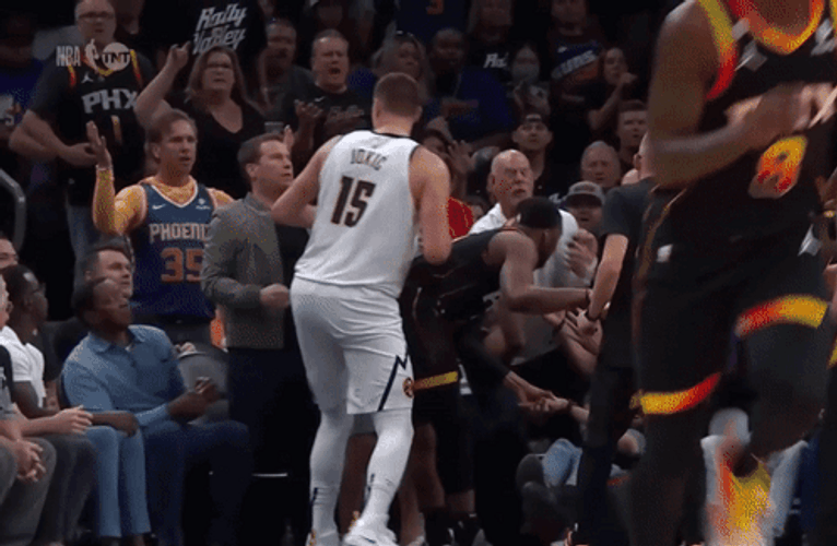 Jokic Getting Fans Involved GIF