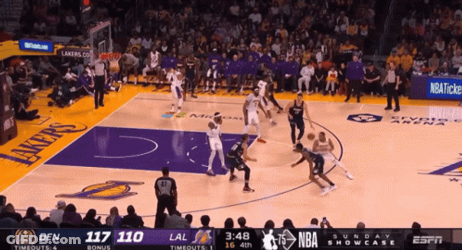 Jokic Pocket Three Pass GIF