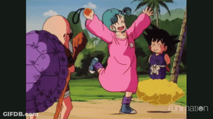 Jolly Bulma Happy Dance GIF