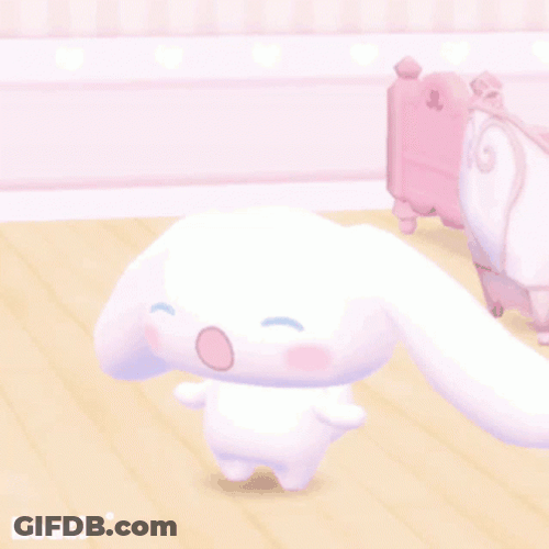 Jolly Cinnamoroll Spinning Around GIF