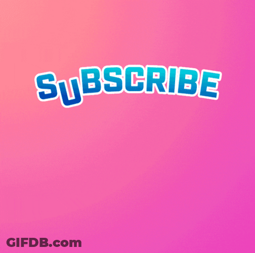 Jolly Lady Clicking Subscribe Button GIF