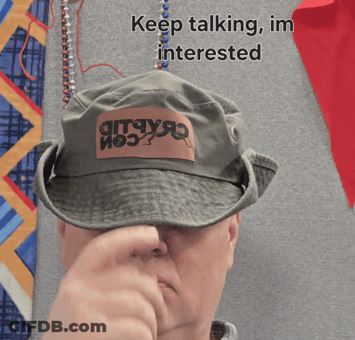 Jolly Monster Poster Man In Santa Hat GIF