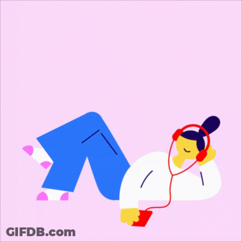 JOMO Joy Of Missing Out Pink Background GIF