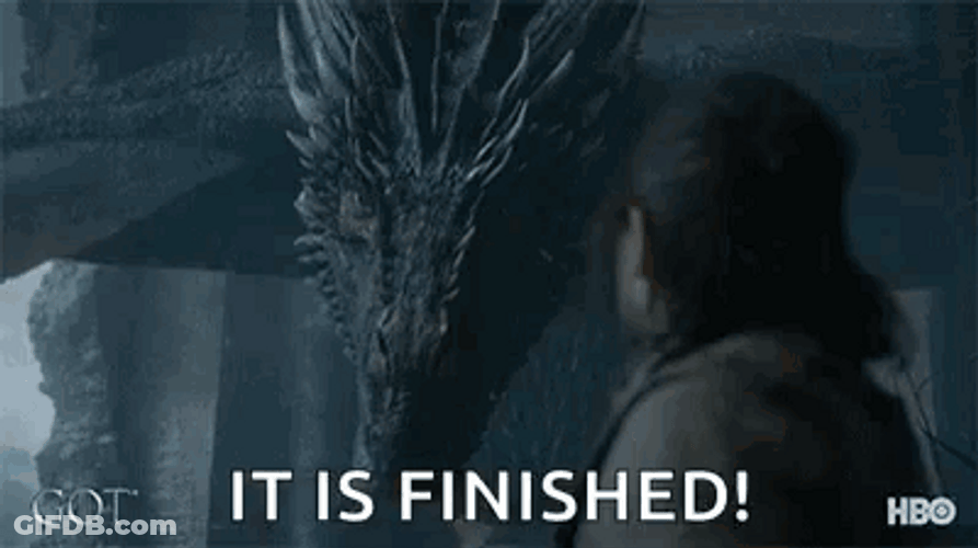 Jon And Drogon It Is Done GIF