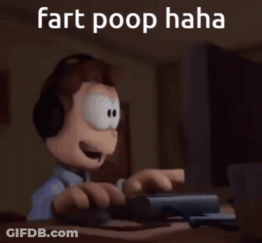 Jon Arbuckle Fart Noises GIF