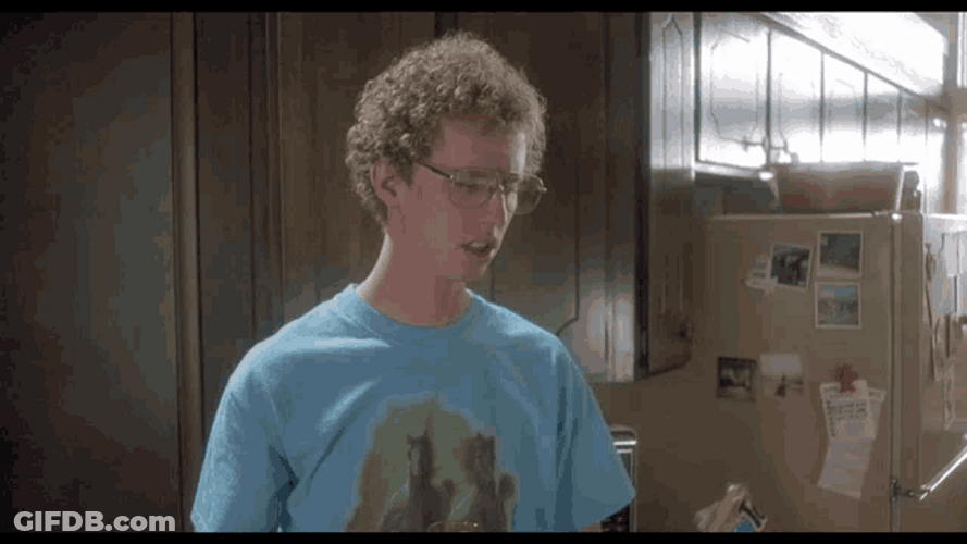 Jon Heder As Napoleon Dynamite Upset Fine GIF