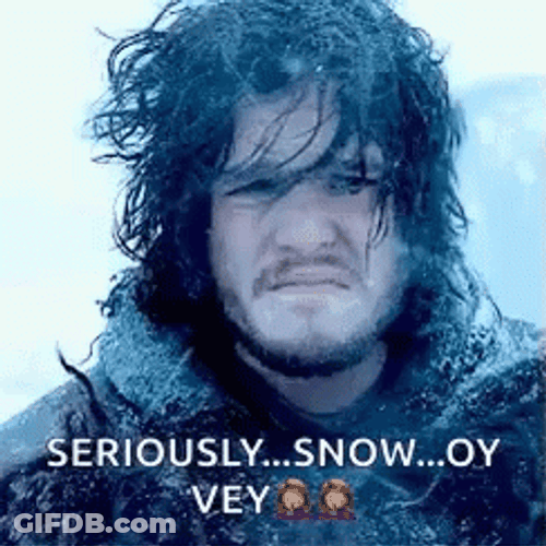 Jon Snow Oy Vey GIF