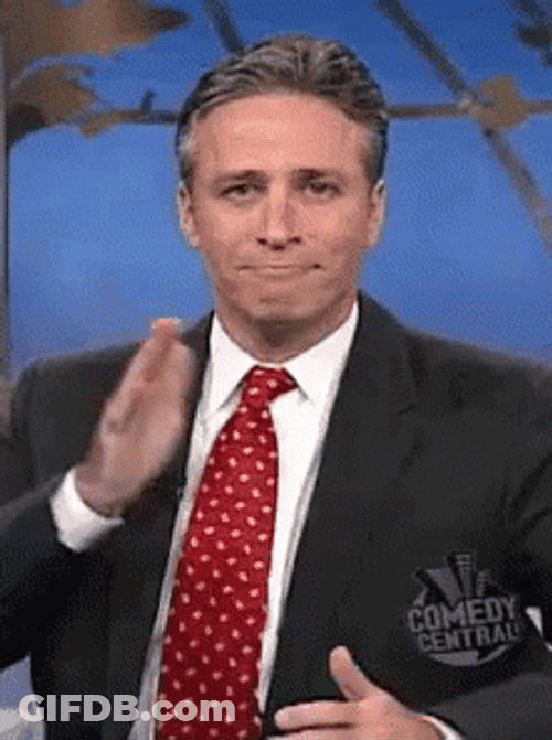 Jon Stewart It Is Done GIF