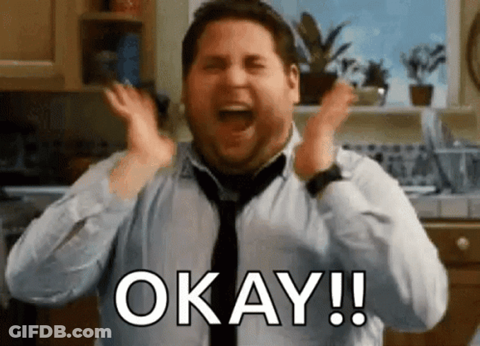 Jonah Hill Excited Okay GIF