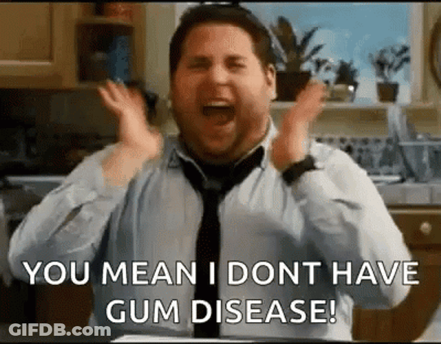 Jonah Hill Excited You Mean I Dont Have Gum Disease GIF