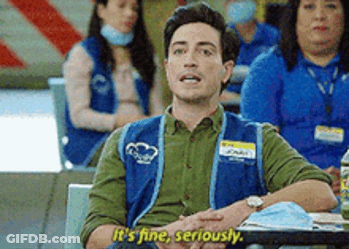 Jonah Saying Its Fine GIF