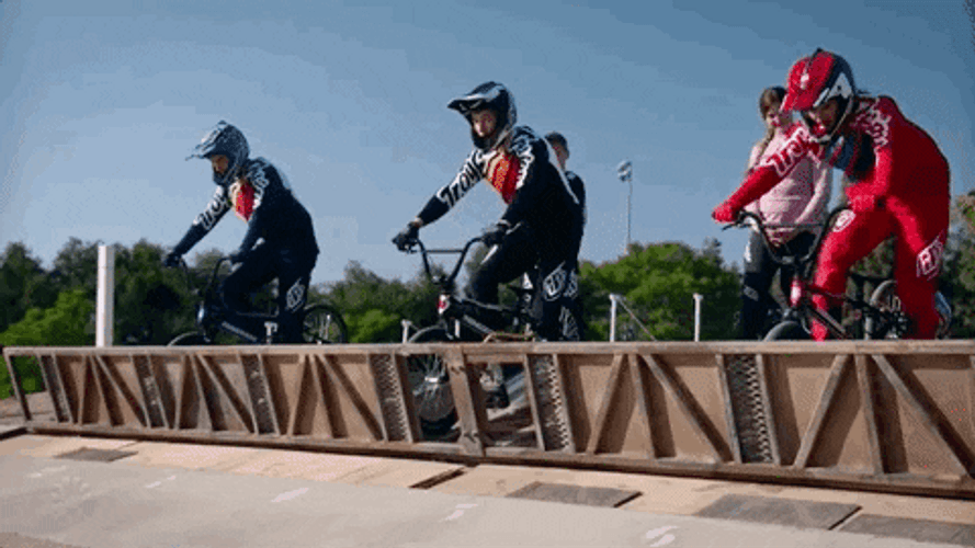 Jonas Brother Cycle Racing GIF