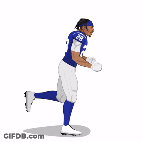 Jonathan Taylor Indianapolis Card GIF