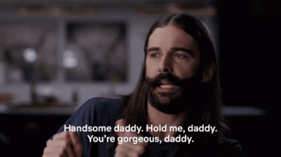 Jonathan Van Ness Sugar Daddy Talk GIF