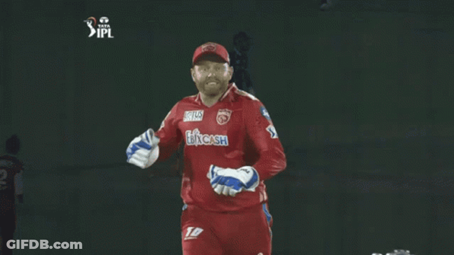 Jonny Bairstow Fist Pump Yeah GIF