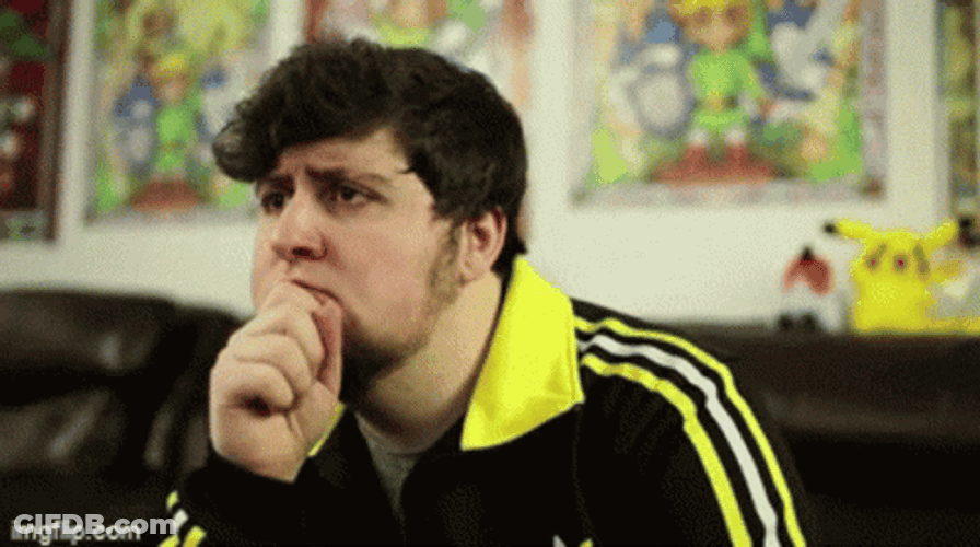 Jontron Giving Up On Thinking GIF