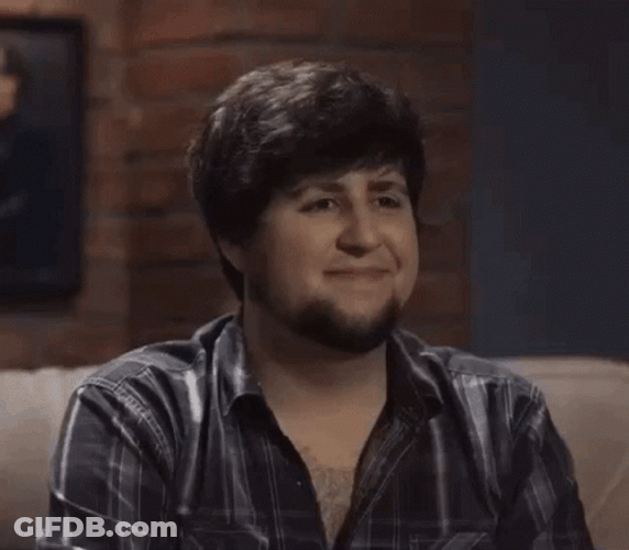 Jontron Hitting A Realization GIF