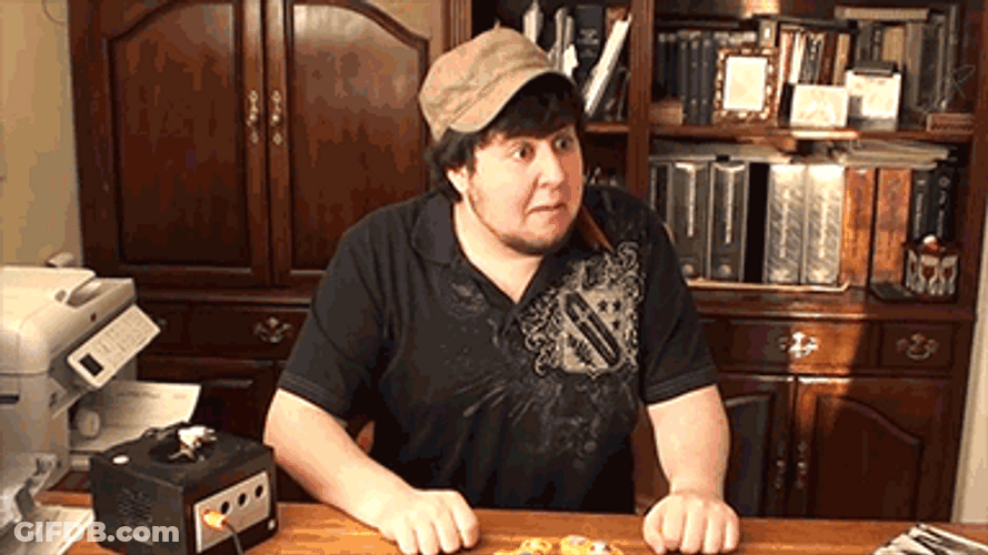 Jontron Rubbing His Eyes GIF