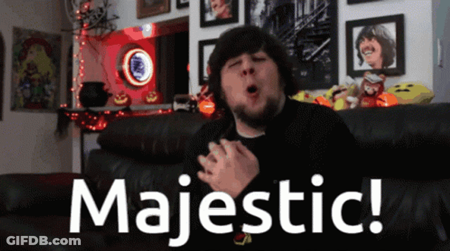 Jontron Saying Majestic GIF