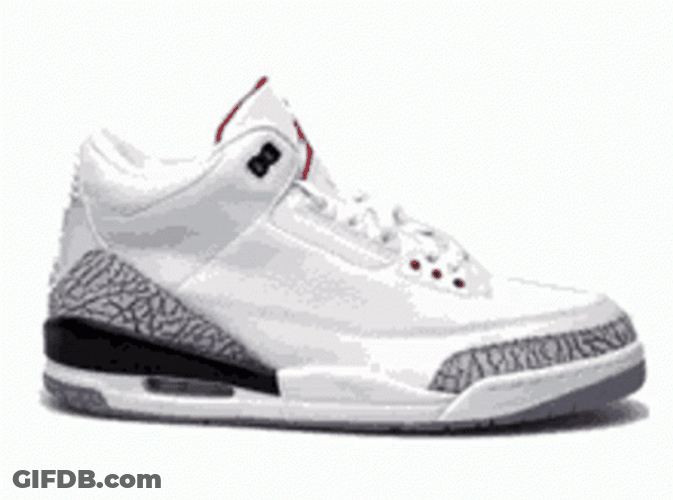 Jordan 4 Different Colors GIF