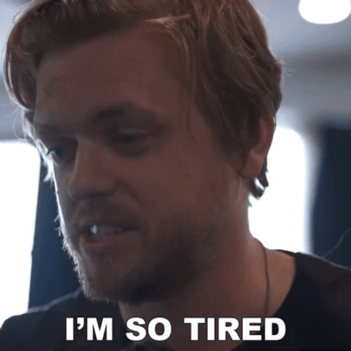Jordan Allen Shouting So Tired GIF