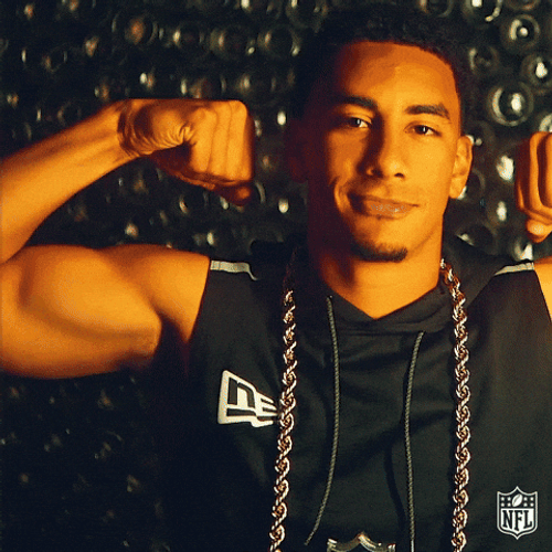 Jordan Love Arm Muscle GIF