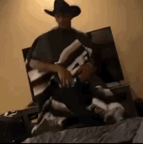 Jordan Love Cowboy Hat GIF