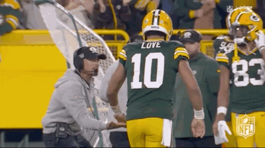 Jordan Love Shake Hand GIF