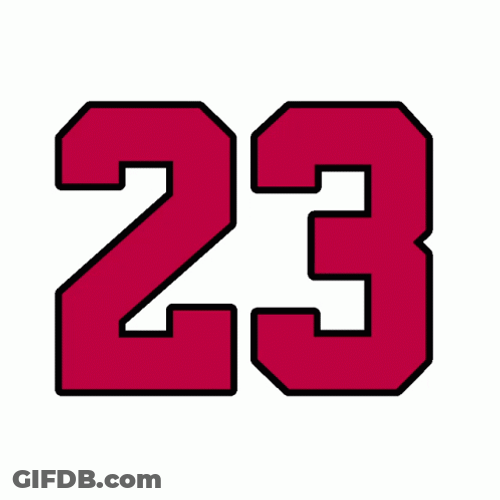 Jordan NBA Bulls 23 Emoji GIF
