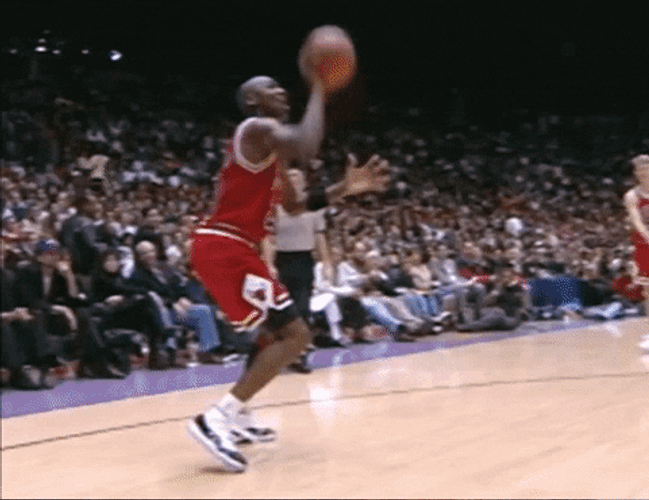 Jordan Pump Fake Jump GIF