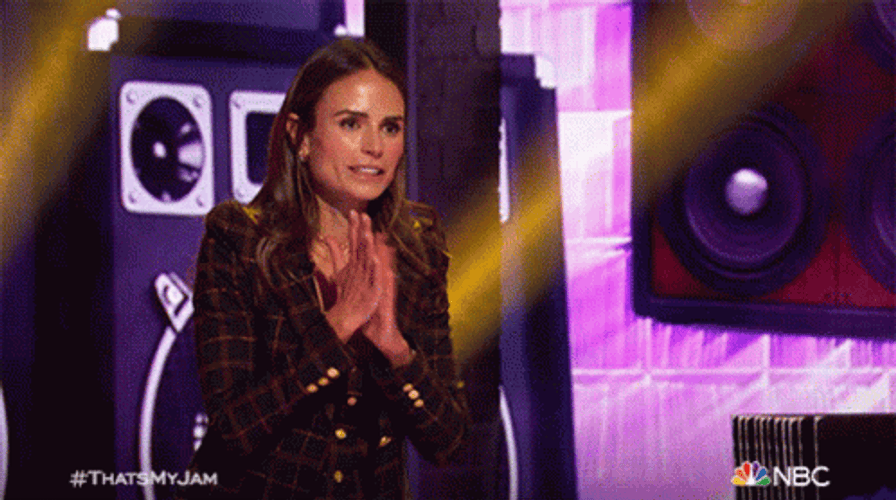 Jordana Brewster Excited That's My Jam GIF
